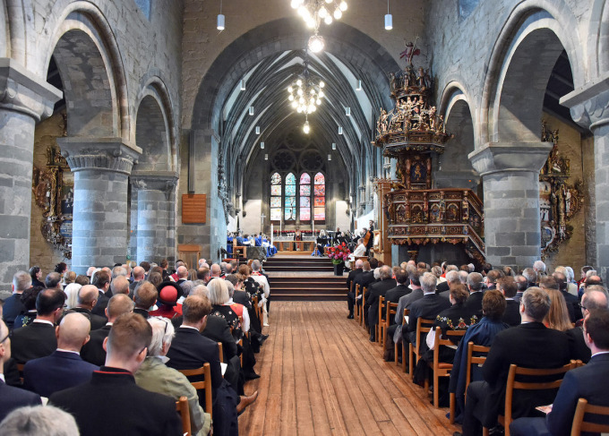 Vigslingsgudstjeneste i Stavanger domkirke. Foto: Sven Gj. Gjeruldsen, Det kongelige hoff